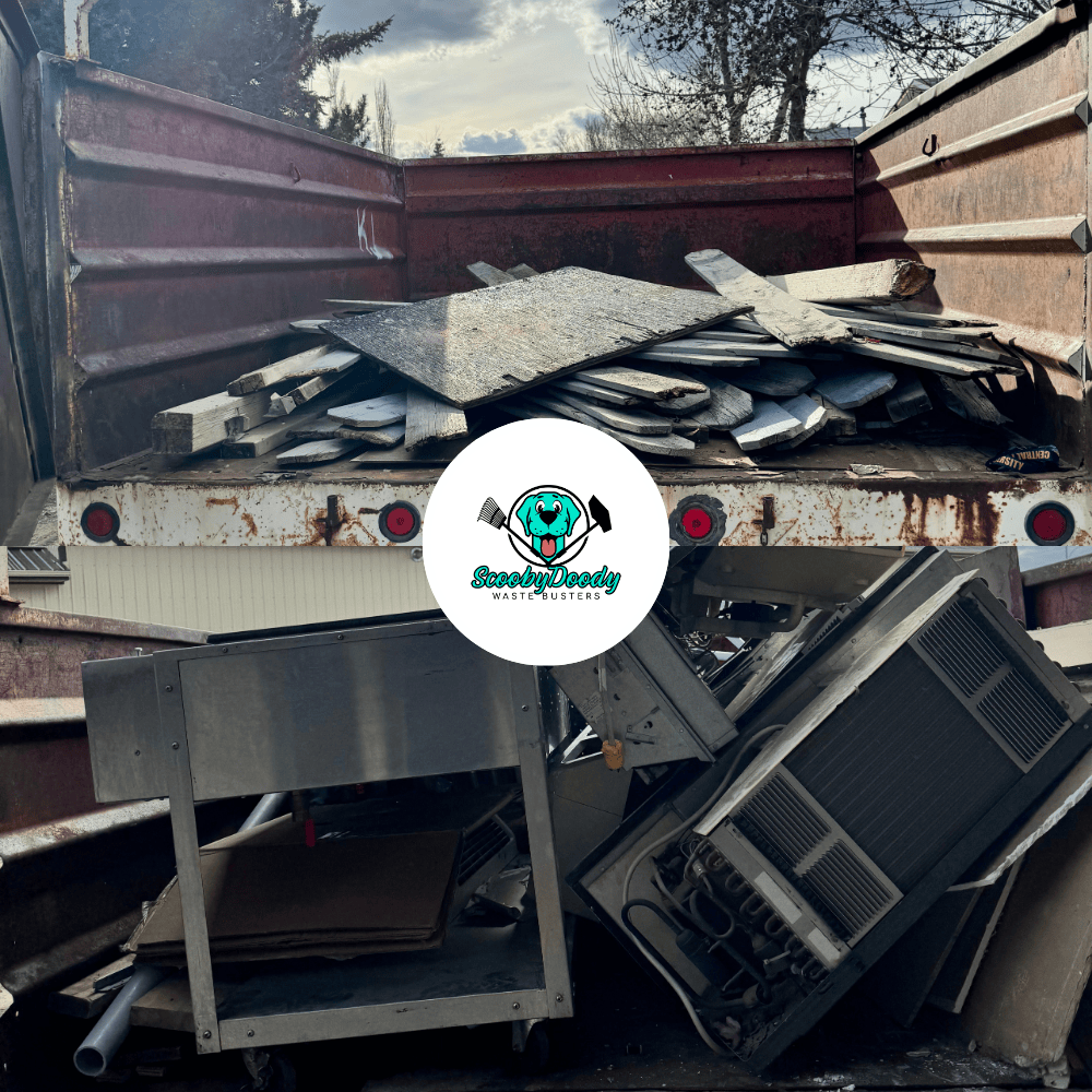 Junk removal after Brooks AB